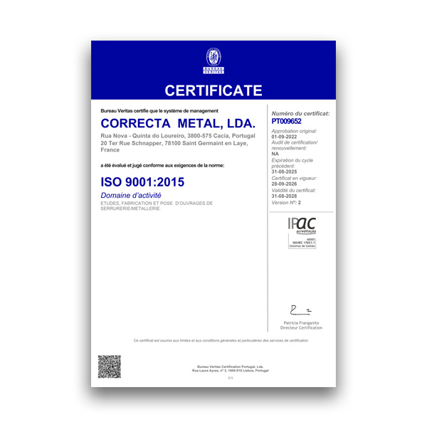 https://correcta.pt/wp-content/uploads/2026/09/CORRECTAMETAL_ISO9001_IPAC_FR_2025.pdf